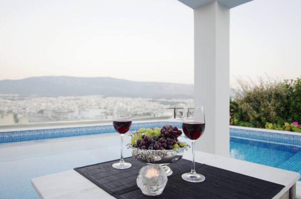 דירות Athens Lycabettus Hill Penthouse, Private Roof Garden & Pool מראה חיצוני תמונה