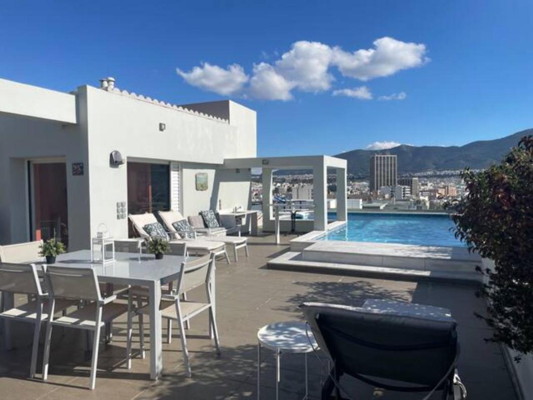 דירות Athens Lycabettus Hill Penthouse, Private Roof Garden & Pool מראה חיצוני תמונה