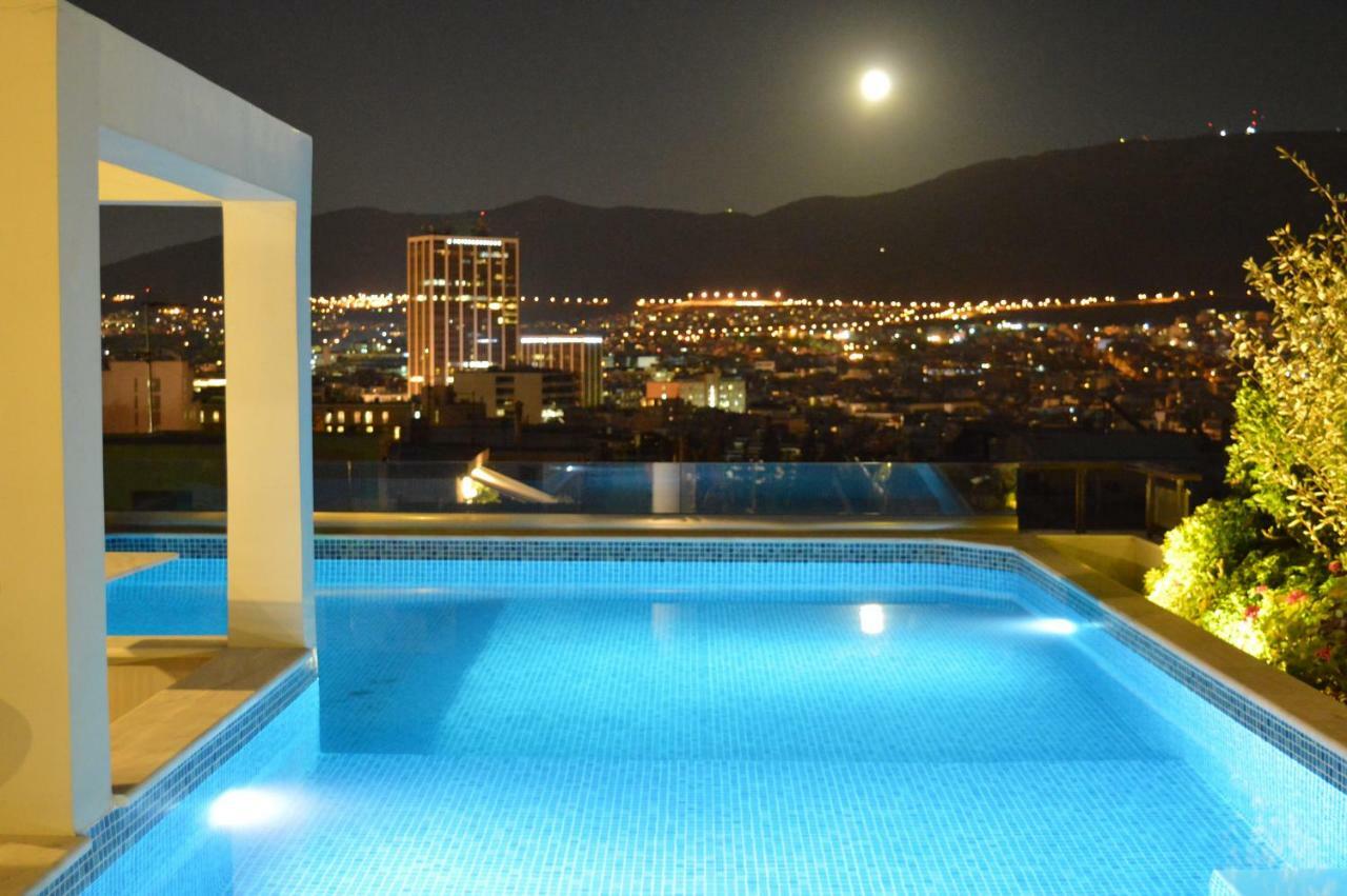 דירות Athens Lycabettus Hill Penthouse, Private Roof Garden & Pool מראה חיצוני תמונה