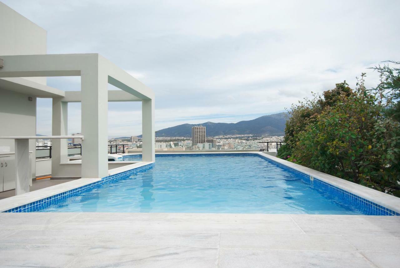 דירות Athens Lycabettus Hill Penthouse, Private Roof Garden & Pool מראה חיצוני תמונה