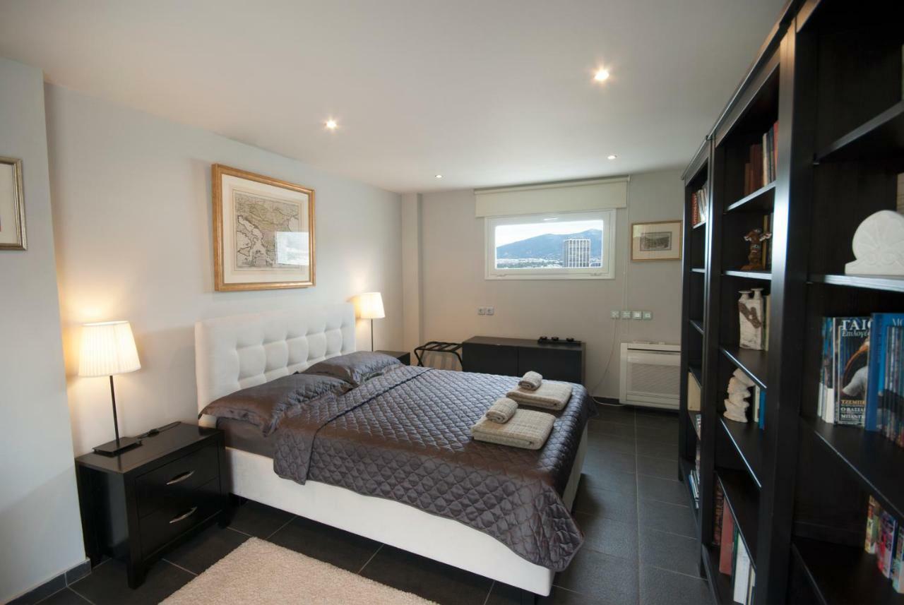 דירות Athens Lycabettus Hill Penthouse, Private Roof Garden & Pool מראה חיצוני תמונה