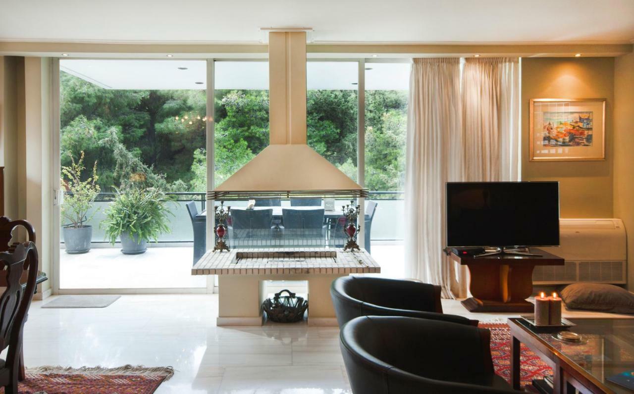 דירות Athens Lycabettus Hill Penthouse, Private Roof Garden & Pool מראה חיצוני תמונה