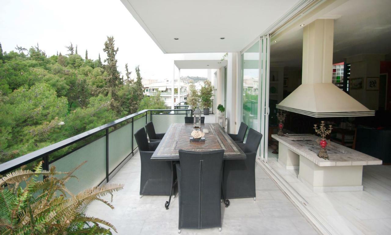 דירות Athens Lycabettus Hill Penthouse, Private Roof Garden & Pool מראה חיצוני תמונה